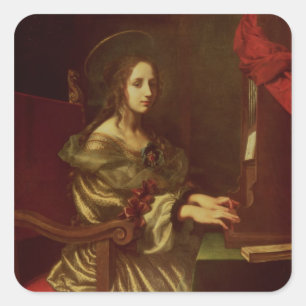St. Cecilia 2 Square Sticker