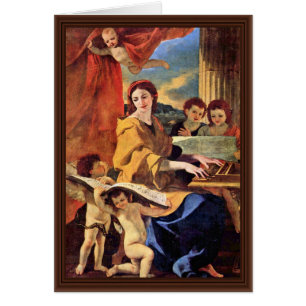 St. Cecilia By Poussin Nicolas (Best Quality)