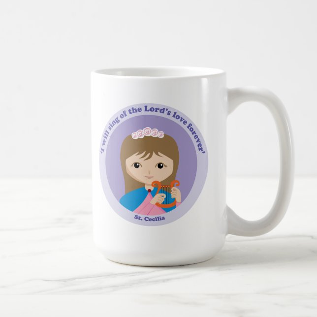 St. Cecilia Coffee Mug (Right)