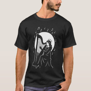 St Cecilia Confirmation Harp Catholic Patron Saint T-Shirt