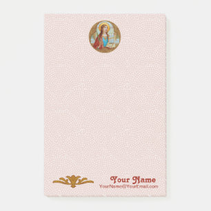 St. Cecilia of Rome (BK 003) 4"x6" Post-it Notes