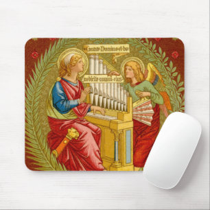 St. Cecilia of Rome (SNV 36) Horizontal Mouse Pad