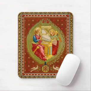 St. Cecilia of Rome (SNV 36) Vertical Mouse Pad