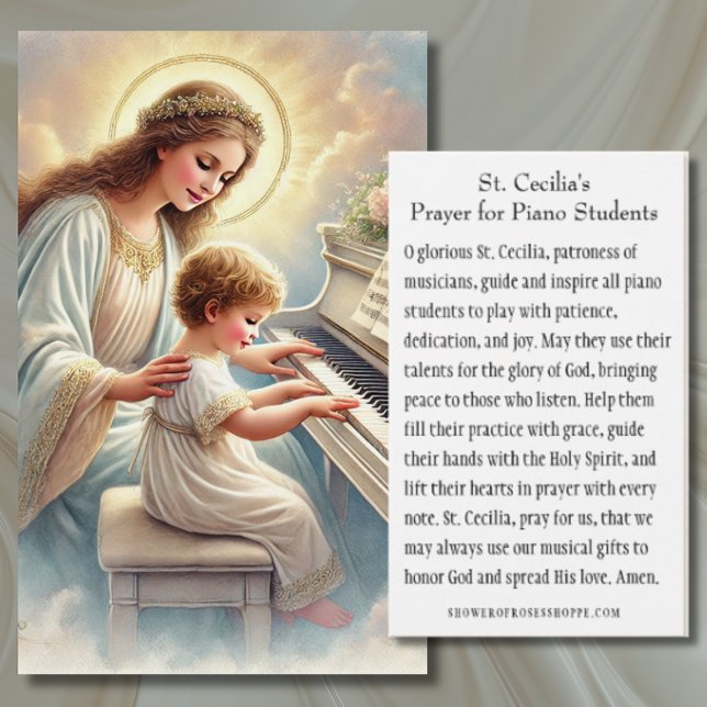 St. Cecilia Prayer for Piano Students  (Creator Uploaded)