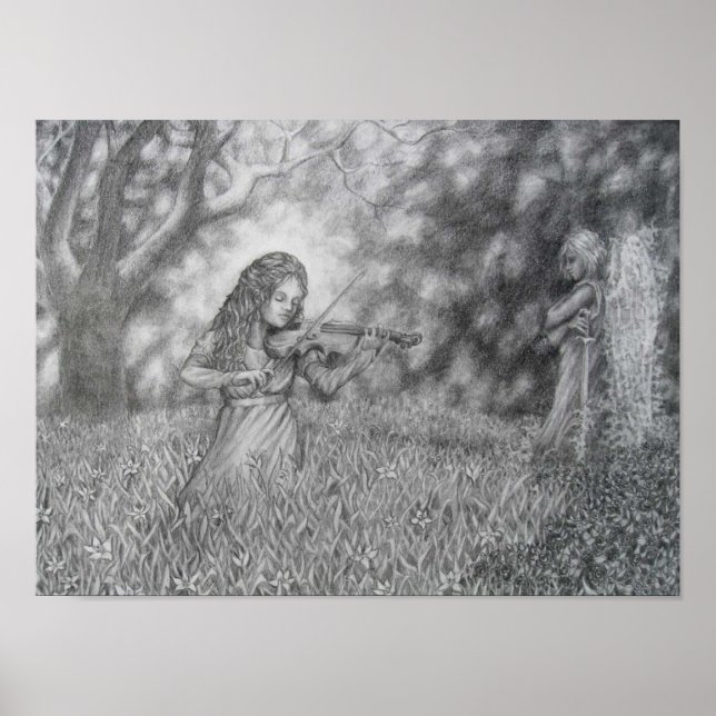 St. Cecilia UV-resistant Print (Front)