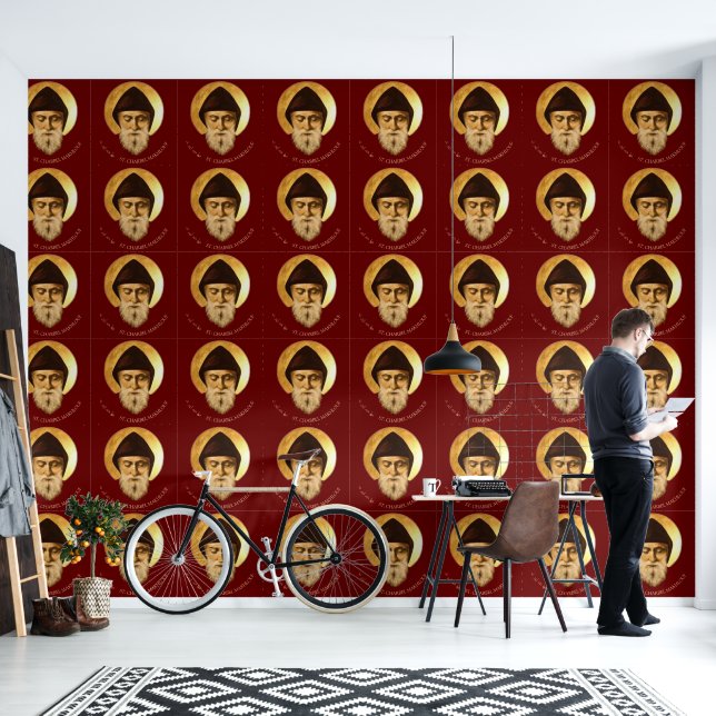 St. Charbel Makhlouf Maronite Church  Liturgical  Wallpaper (Living Room)