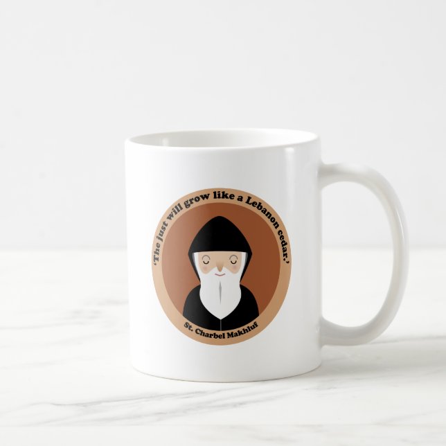 St. Charbel Makhluf Coffee Mug (Right)