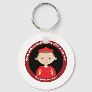 St. Charles Borromeo Key Ring