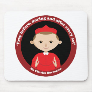 St. Charles Borromeo Mouse Pad