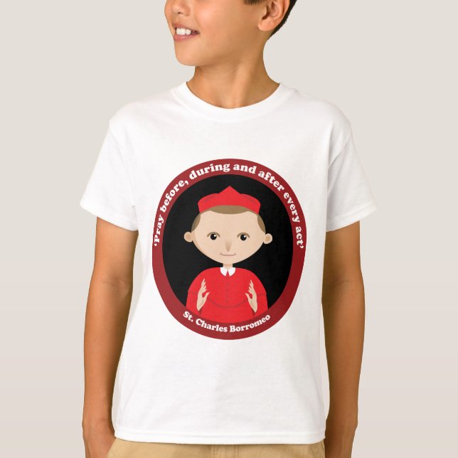 St. Charles Borromeo T-Shirt (Front)