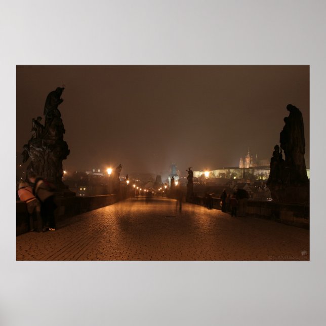 St. Charles Bridge, Prague Poster (Front)