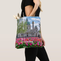 St. Charles Church in spring in Vienna, Austria