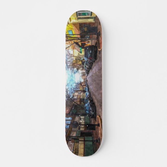 St Charles Main St Painterly Skateboard (Front)