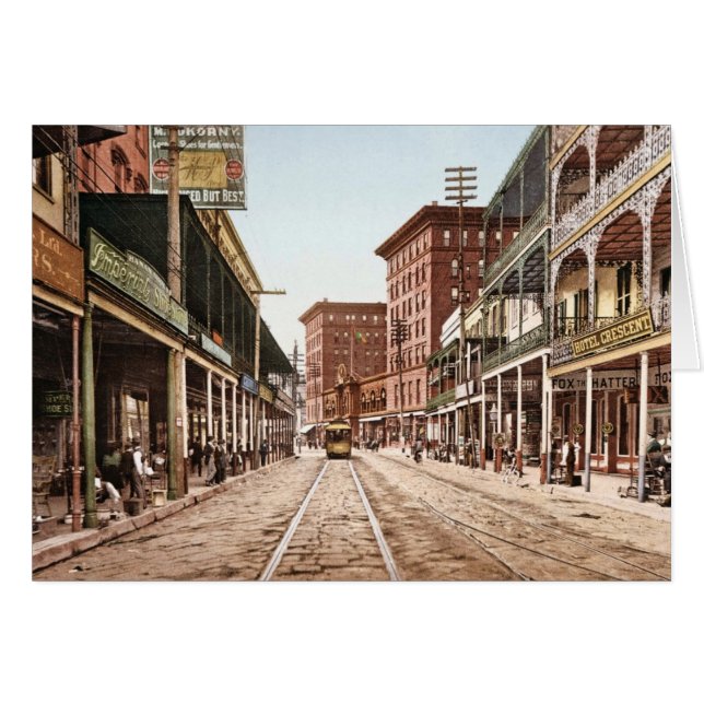 St. Charles Street New Orleans 1900 (Front Horizontal)