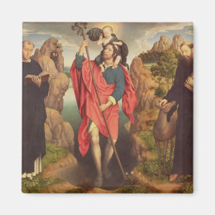 St. Christopher , 1484 Magnet