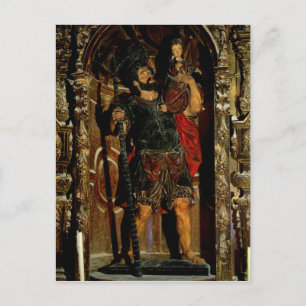St. Christopher, 1597 Postcard
