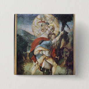 St. Christopher 15 Cm Square Badge