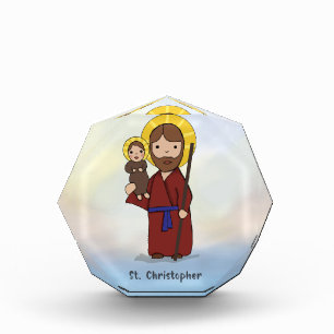 St. Christopher Feast Day Saint Photo Block