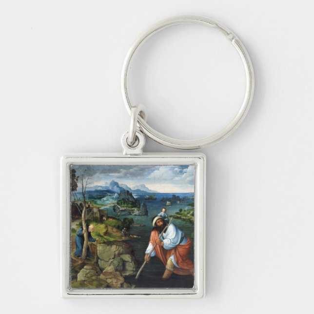 St. Christopher Key Ring (Front)