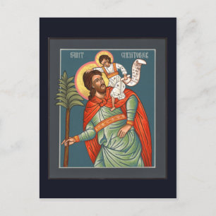 St. Christopher Prayer Card