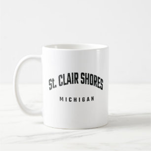 St. Clair Shores Michigan MI Coffee Mug