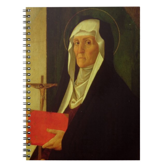St. Clare, c.1485-90 (tempera on panel) Notebook (Front)