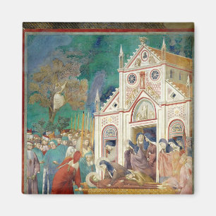 St. Clare Embraces the Body of St. Francis Magnet