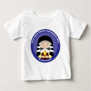 St. Clare of Assisi Baby T-Shirt