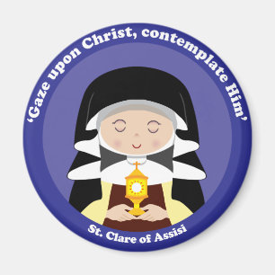 St. Clare of Assisi Magnet