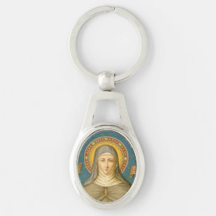St. Clare of Assisi (SAU 027) (All Shapes) Key Ring