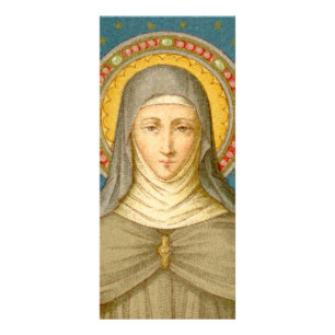 St. Clare of Assisi (SAU 027) Blank Rack Card 1