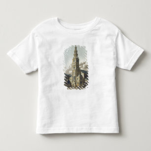 St. Clement Danes Church, pub. by Rudolph Ackerman Toddler T-Shirt