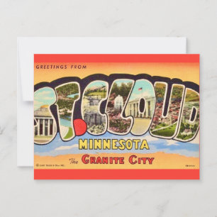 St Cloud Minnesota Greeting Postcard