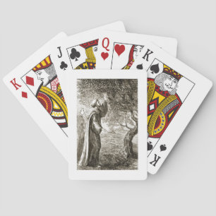 St. Columba changes bitter fruit into sweet, from Playing Cards