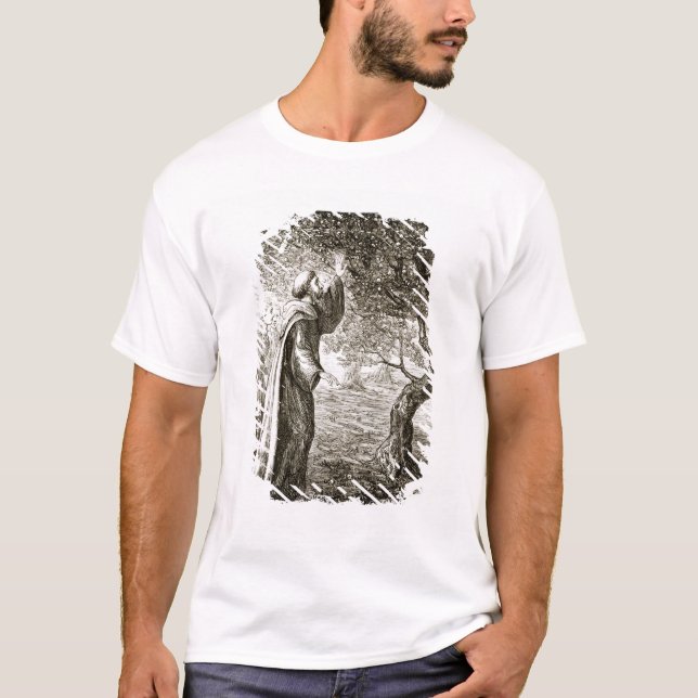 St. Columba changes bitter fruit into sweet, from T-Shirt (Front)