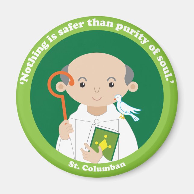 St. Columban Magnet (Front)