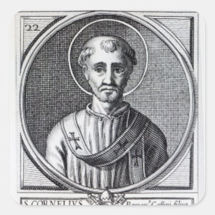 St. Cornelius Square Sticker