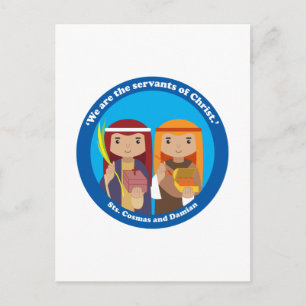 St. Cosmas and Damian Postcard