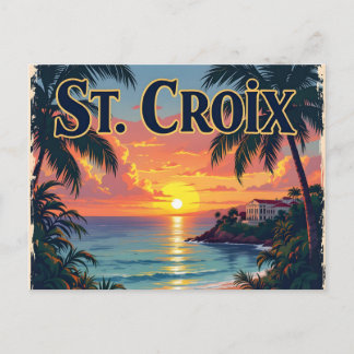 St Croix dreaming Postcard