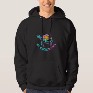St. Croix U.S.V.I. US Virgin Island Souvenir Vacat Hoodie