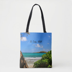 St. Croix, US Virgin Island Beach Scene Tote Bag