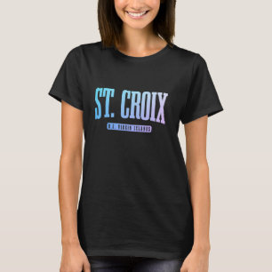 St. Croix US Virgin Islands USVI Pride Souvenir T-Shirt
