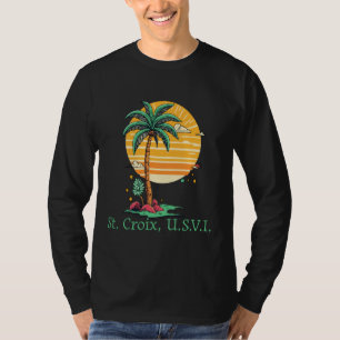 St. Croix usvi US Virgin Island Souvenir Vacation T-Shirt