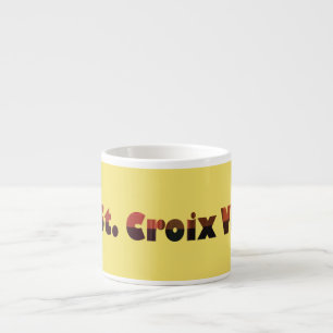 St. Croix USVI Virgin Islands Palms Espresso Cup