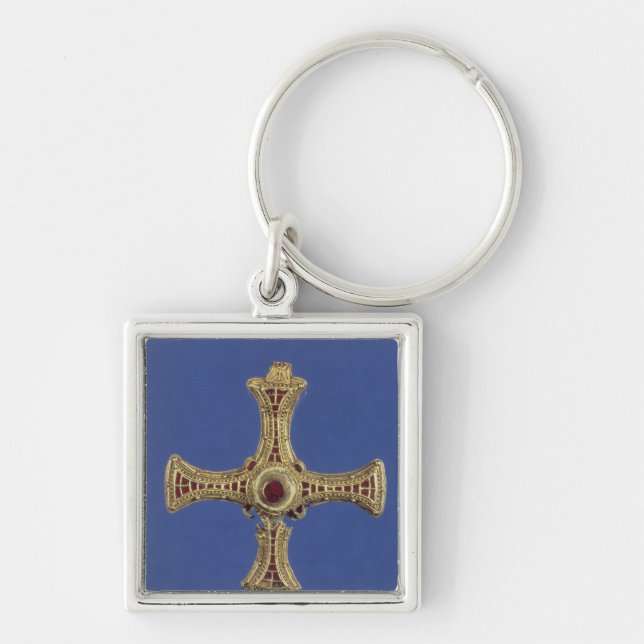 St. Cuthbert's Cross Key Ring (Front)