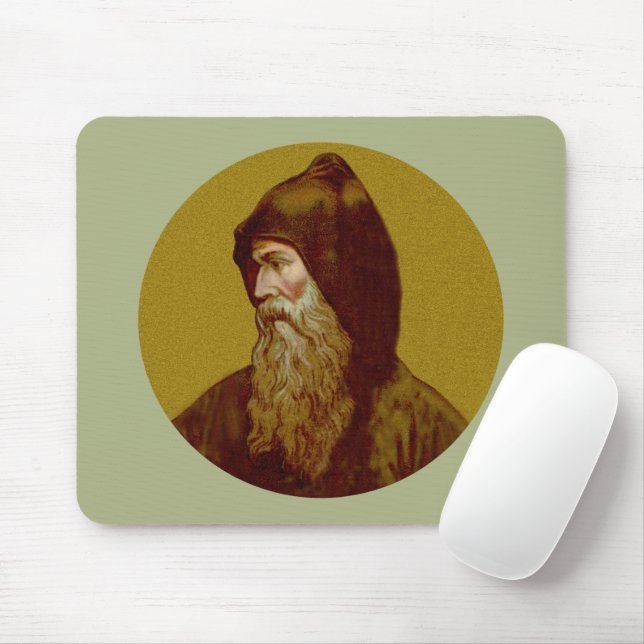 St. Cyril the Monk (M 002) Horizontal Mouse Pad (With Mouse)