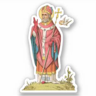 St. David of Wales (P 001) 1-Up - Contour