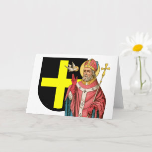 St. David of Wales (P 001) and His Shield Card