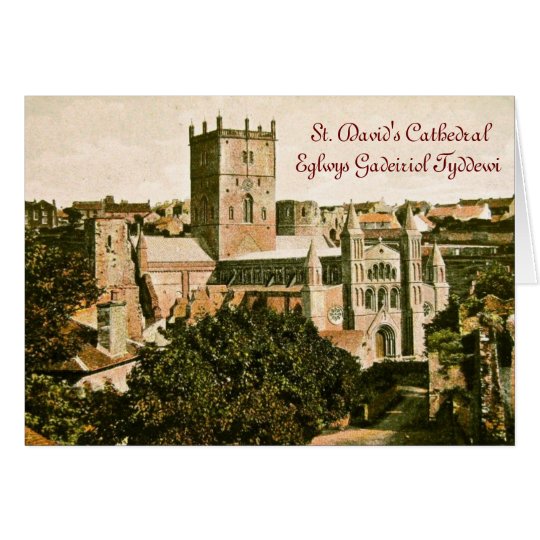 St. David's Day Greeting Card
