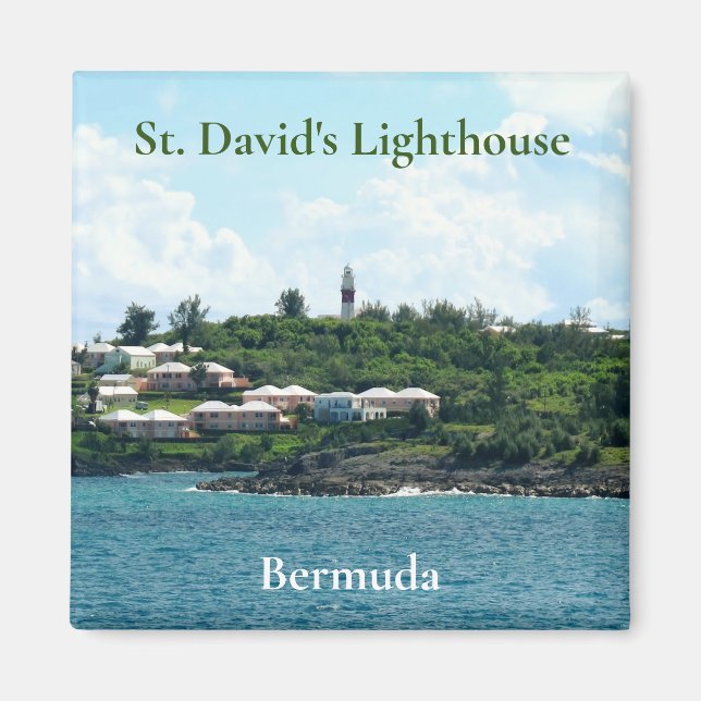 St. David's Lighthouse Bermuda Magnet (Front)